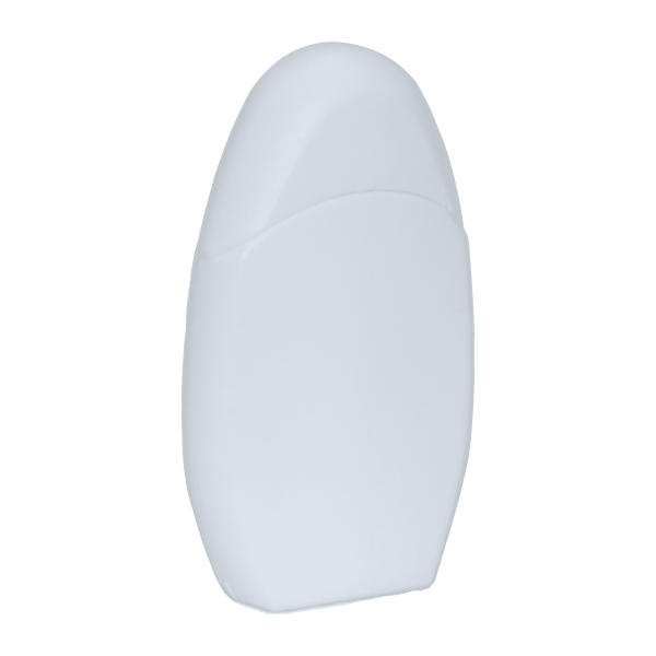 بطری شامپو هتلی بیضی با درب هلالی