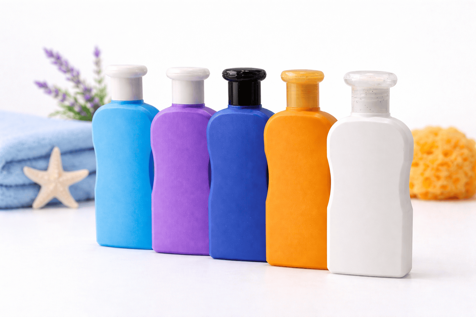 بطری شامپو 220 میل دهانه 24 کتابی
