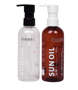 بطری پت SUN OIL روغن برنزه کننده 250 میل